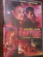 THE CANYONS~2013 NEW SEALED DVD~LINDSAY LOHAN  JAMES DEEN AMANDA BROOKS 
