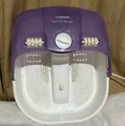 Carmen Electric Aqua Foot Massager Purple And White Working Well
