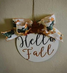 front door welcome sign - Picture 1 of 2