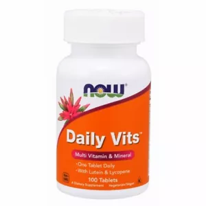 Daily Vits Vitamin 100 Tabs By Now Foods - Picture 1 of 1