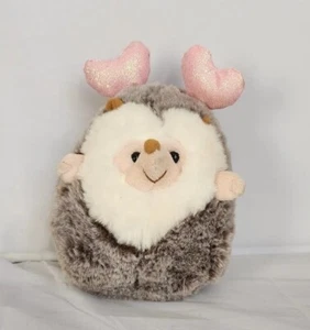 FAO Riccio Nero con Boppers Cuore ROSA 6" Peluche - Foto 1 di 7