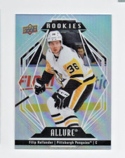 2022-23 Upper Deck Allure Rookies Filip Hallander Penguins B-771