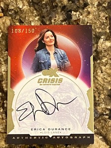 CZX Crisis on Infinite Earths Erica Durance as Lois Lane Auto # 108/150