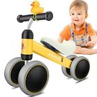 Baby Balance Bike Toys for 1 Year Old Boy and Girl 4 Wheel Kids Push Bike