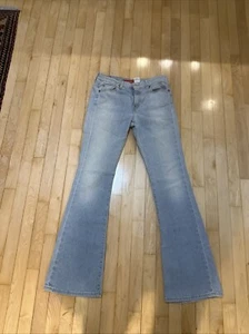 Levis 519 Jeans Junior 11 Long Y2K Low Stretch Flare Vintage 90s Bootcut  - Bild 1 von 5