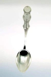 Cucharas 14,4 Gramos 925 Plata de Ley Innombrables Nacimiento Bautizo Infantil - Imagen 1 de 4