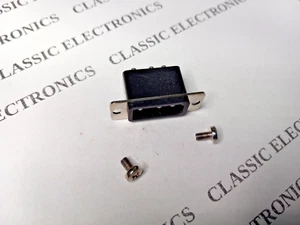 Cobra Uniden Ranger Galaxy Connex 3-Pin DC Power Chassis Jack Replacemnt Part - Picture 1 of 10