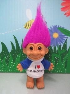 I LOVE PHILADELPHIA - 5" Muñeca Russ Troll - NUEVO STOCK DE TIENDA - Imagen 1 de 5