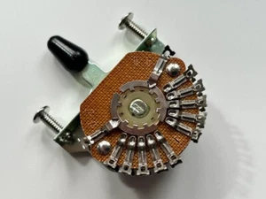 5 Wege / Position, 4 polig, Double Wafer Super Switch - Oak Grigsby Style - mit - Bild 1 von 7