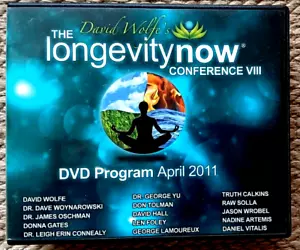 David Wolfe's, 14 DVD Program, LONGEVITY NOW Conference Vlll, Excellent Cond. - Foto 1 di 7