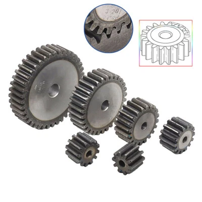 Modul 2,0 Zahnräder Zahnrad Stirnrad Stahl C45 Zähne Stirnräder 10 bis 40 Zähne - Bild 1 von 4