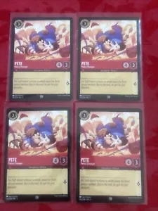x4 Disney Lorcana Shimmering Skies - Pete - Pastelera Chomper - 120/204 - x4 - Imagen 1 de 7