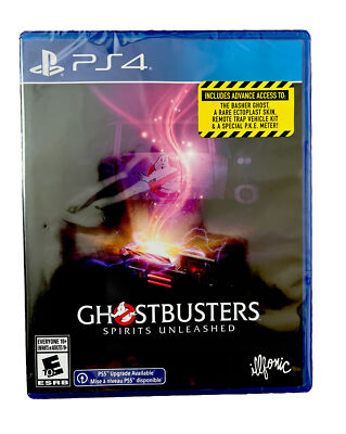 NEW - PS4 - SEALED - Ghostbusters Spirits Unl...