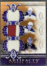 2010-11 Artifacts Tundra Trios Bronze #TT3MICH Cammalleri/J.Johnson/Turco 39/75