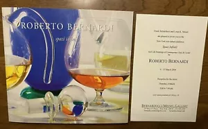 2003 Roberto Bernardi Gallery Wine Artwork Photography Book & 2004 Invitation - Imagen 1 de 12