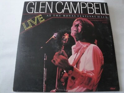 GLEN CAMPBELL - LIVE at THE ROYAL FESTIVAL HALL - 2x VINYL RECORD LP Foto 1 de 2