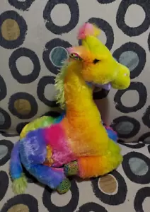 Peluche nuovo con etichette Wild Republic 14" Rainbowkins Foil Giraffa #25626 - Foto 1 di 6