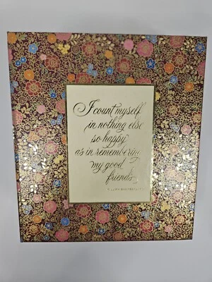 Libreta de direcciones vintage con sello "persa" nueva en caja RA5304 Foto 1 de 3