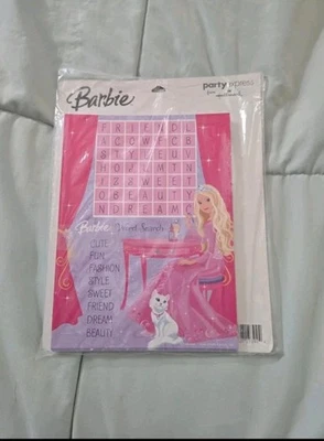 Barbie Party Express Word Search/Game Sheets by Hallmark - Image 1 of 2