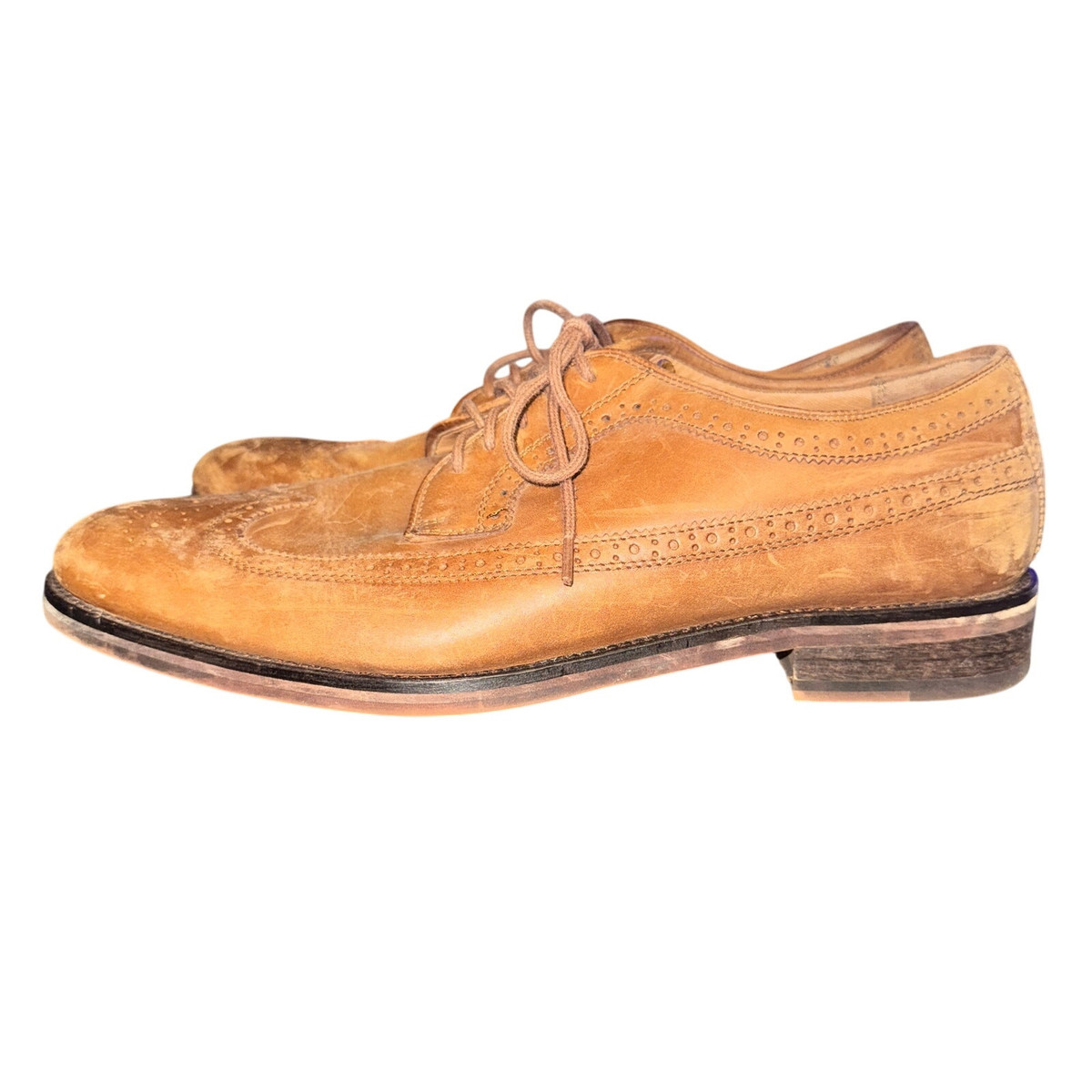 Polo Ralph Lauren Brown Wingtip Dress Shoes for Men for sale Polo Ralph Lauren Brown Wingtip Dress Shoes for Men for sale