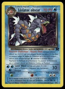 Pokemon Leviator obscur #8/82 2000 French Team Rocket Gyarados Holo Rare LP - Picture 1 of 2