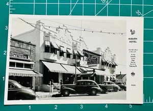 Auburn Hotel Postkarte Auburn Kalifornien Coffee Shop Hotel Juli 1915 nicht verschickt - Bild 1 von 2