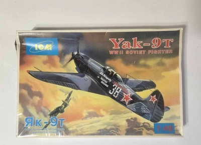 ICM YAK-9T WWII SOVIET FIGHTER KIT MODELO 1:48 # 48012 ~ Caja Sellada Foto 1 de 2
