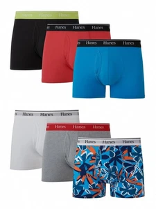 Hanes® Originals Men's STRETCH TRUNK 3-Pack "modern fit & COTTON STRETCH" - Picture 1 of 10