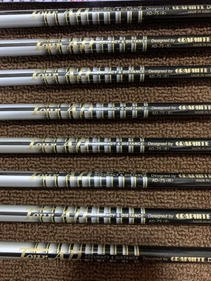 GRAPHITE DESIGN Tour AD AD-75 8pcs Iron Set Shaft Only Flex-R - Image 1 of 4