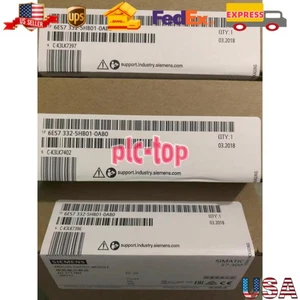 New Siemens 6ES7 332-5HB01-0AB0 6ES7332-5HB01-0AB0 S7-300 Analog output SM 332 - Picture 1 of 6