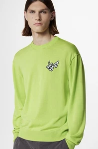 New Authentic Men’s Louis Vuitton Embroidered Crewneck Sweater XL - Picture 1 of 23