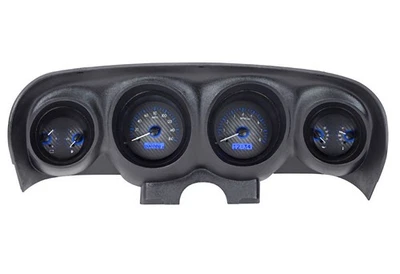 Dakota Digital 1969-70 Ford Mustang/Rallye/Blue LED Gauge Kit VHX-69F-MUS-C-B Foto 1 de 4