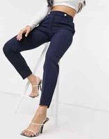 TED BAKER Clarpa Wide Leg Trousers Navy 