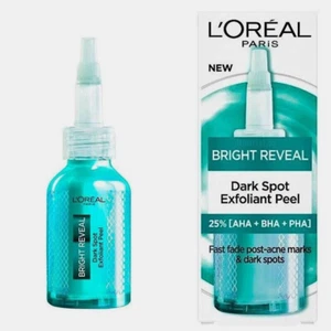 L'Oreal Exfoliant Peel Bright Reveal 25% AHA, BHA, PHA Acids Reduces Dark Spots - Picture 1 of 3