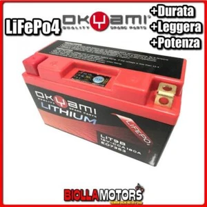 LIT9B BATTERIA LITIO YT9B-BS YAMAHA YP400, A, G, Majesty 400 2011- E07353 OKYAMI - Foto 1 di 5