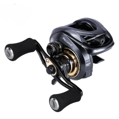 Carretel de pesca de lançamento de isca 7.3:1 8.1:1 ultra leve 180g MAX Drag Power - Imagem 1 de 4