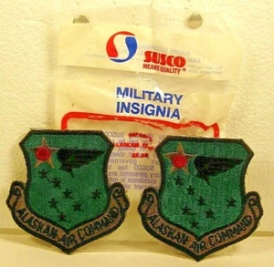 USAF US Air Force Dual Alaskan Air Command Subdued Patches Package Obsolete - Picture 1 of 7