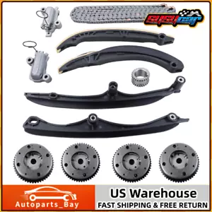 Timing Chain Kit With VVT Cam Phasers for 2017-2024 Ford F-150 Lincoln MKX 3.5L - Picture 1 of 9