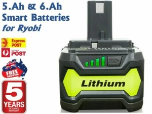 18V 5.0AH 6AH para Ryobi One + Plus P108 batería de litio RB18L50 P104 P780... - Imagen 1 de 12