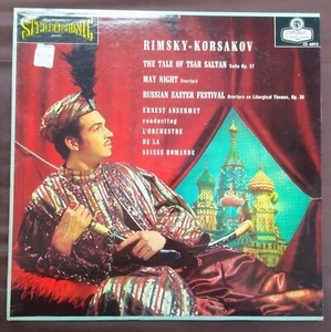 Ansermet - Rimsky-Korsakov Programm LP ~ EX London Blue Back Stereo Original - Bild 1 von 3