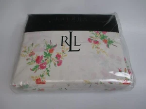 Ralph Lauren 3pc White Pink Bouquet Roses Floral Sheet Set - Twin - Picture 1 of 8