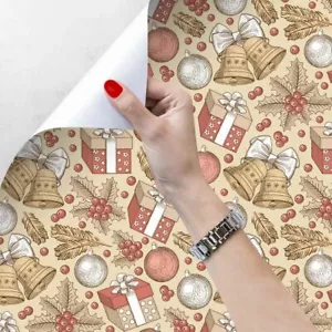 Christmas Gift Box Peel & Stick Removable Wallpaper Self-Adhesive Wallpaper # 09 - Picture 1 of 9