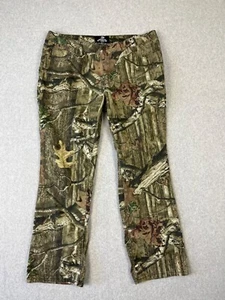 Mossy Oak Pants Womens 18 Break Up Infinity Outdoors Hunting Straight Leg - Picture 1 of 11