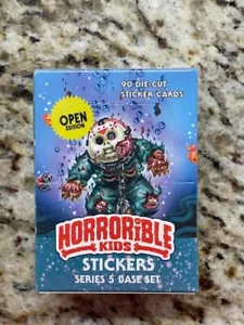 Horrible Kids Sealed Series 5 Base Set Box Pingitore GPK Parody Sticker Cards - Picture 1 of 6