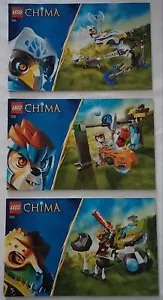 LEGO® Legends of Chima Bauanleitungen zu 70101, 70102, 70103 instructions only - Bild 1 von 4