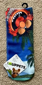 The Muppets - Animal - Beach Fun - Women / Juniors Socks - Size 13-9 - New - Picture 1 of 1