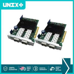 2x HP 560FLR-SFP+ Dual Port 10GB SFP+ X520 Chipsatz Adapter für DL120 Gen9 DL160 - Bild 1 von 5
