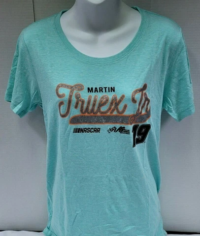 Martin Truex Jr #19 Dig This Ladies T-Shirt Cover