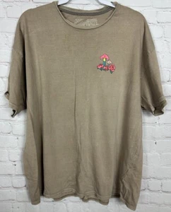 Volcom oversized t-shirt, sz M mushroom rainbow, GUC - Picture 1 of 5