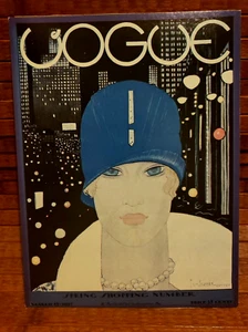 Vogue Magazine Cover March 1927 Litho Art Print Somerset Press Georges Lapape - Picture 1 of 8